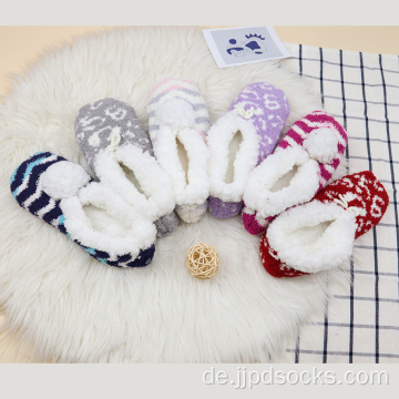 Günstige Winterschuhe innere Baumwoll-Slipper-Socken